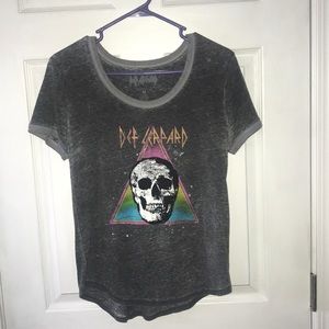 Def Leopard Grey t-shirt